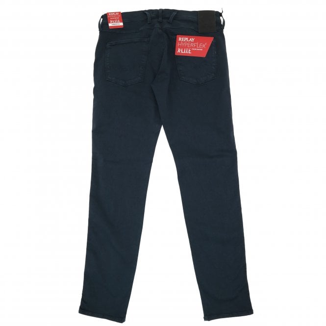 Replay Anbass Hyperflex Color Edition Navy Jeans