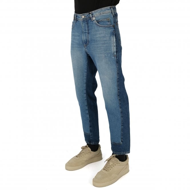 Neil Barrett Loose Aerodynamic Jeans Blue