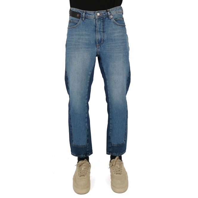 Neil Barrett Loose Aerodynamic Jeans Blue