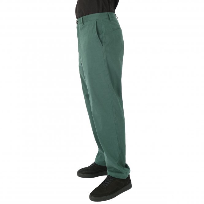 Paul Smith PS Loose Fit Green Tailored Chino Trouser