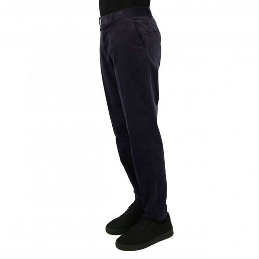 Wax London Alp Navy Stretch Cord Trouser