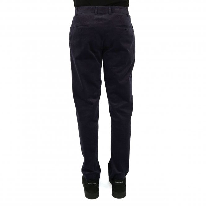 Wax London Alp Navy Stretch Cord Trouser