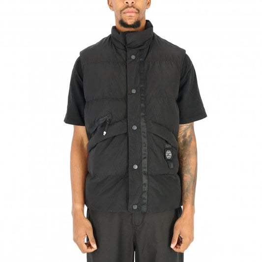 ST-95 Ripstop Black Puffer Gilet