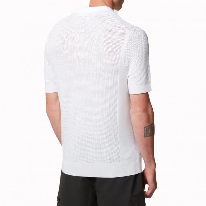 Che Studios Marley Knitted White Polo