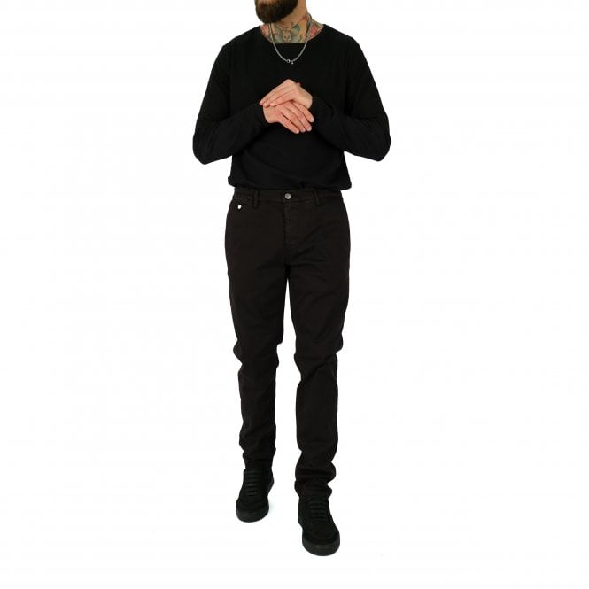 Replay Benni Hyperflex Stretch Black Chino