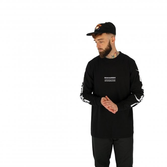 Maharishi Tibetan LS Black Tee