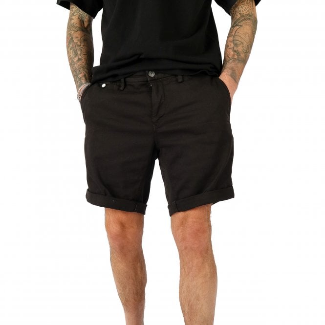 Replay Benni Hyperflex Black Chino Short