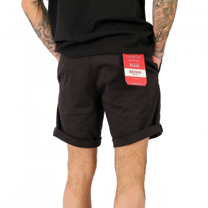 Replay Benni Hyperflex Black Chino Short