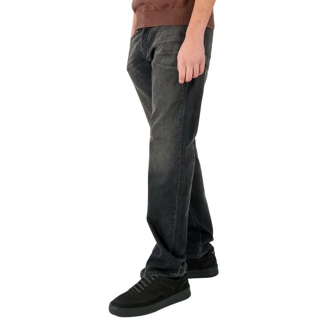 Denham Ridge straight Stretch Washed Black Jean