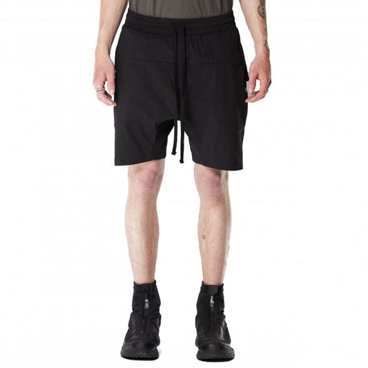 Thom Krom Press Stud Drop Crotch Black Short