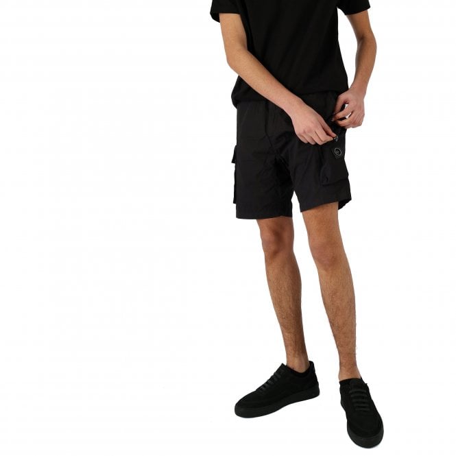 Marshall Artist Storma Black Cargo Short