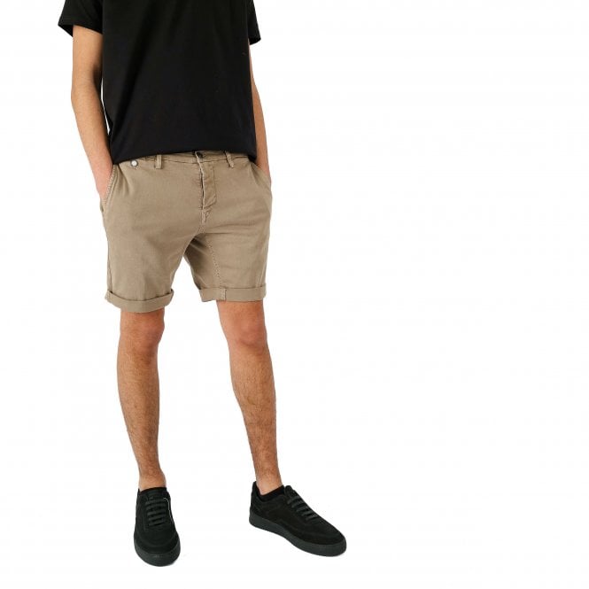 Replay Benni Hyperflex Beige Chino Short