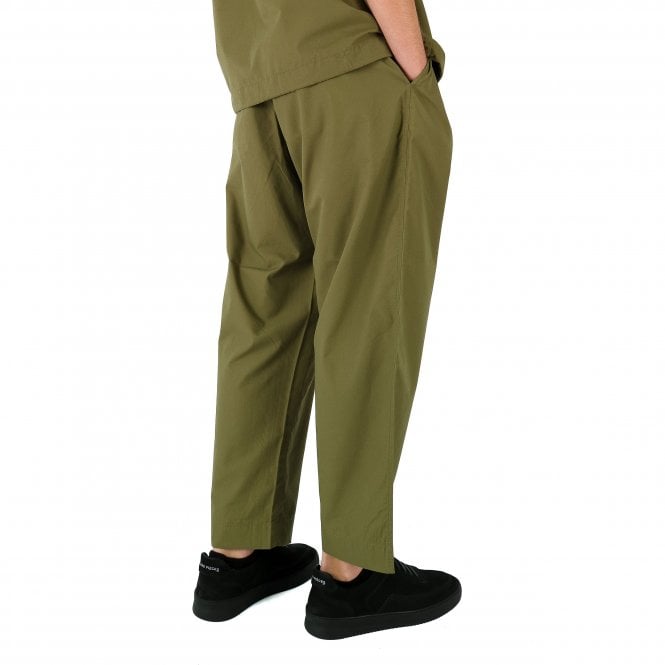 Universal Works Recycled Oxford Khaki Trouser