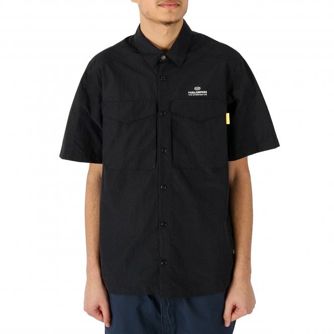 Parajumpers Pete SS Tech Black Shirt