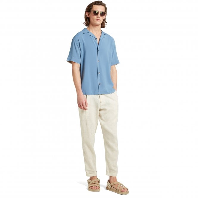 Che Studios Valbone Tape Sleeve Blue Shirt