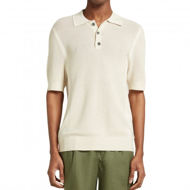 Che Studios Marley Knitted Stone Polo