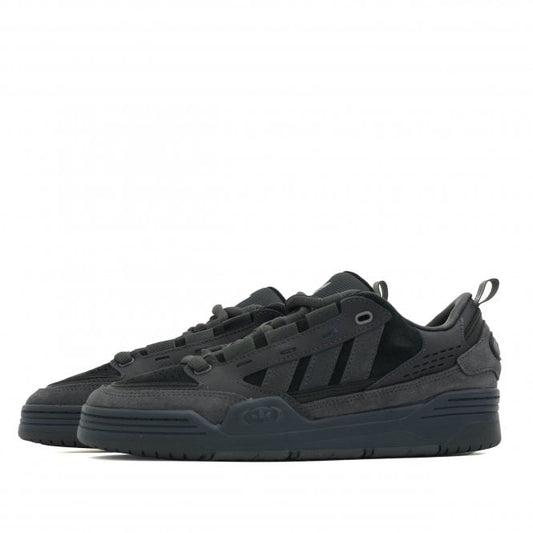 Adidas Originals Chunky Suede Panel Black Trainer