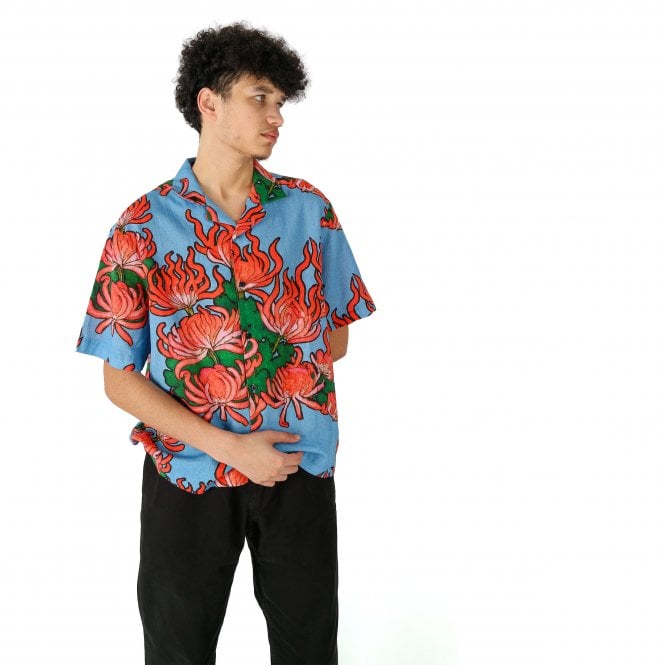 Edwin Kiku All Over Print Shirt