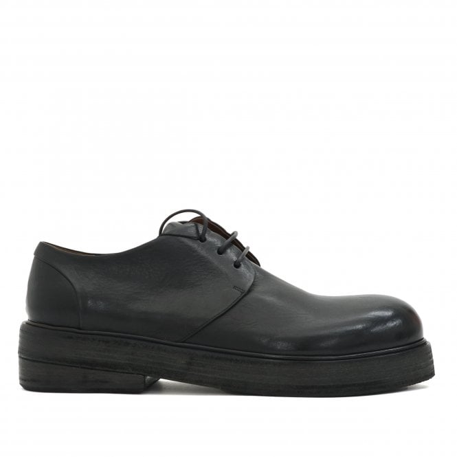 Marsell Zuccolona Derby Black Shoe