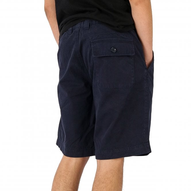 Belstaff Dalesman Navy Washed Cotton Short