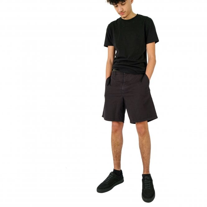 Norse Projects Aros Chino Black Chino Short