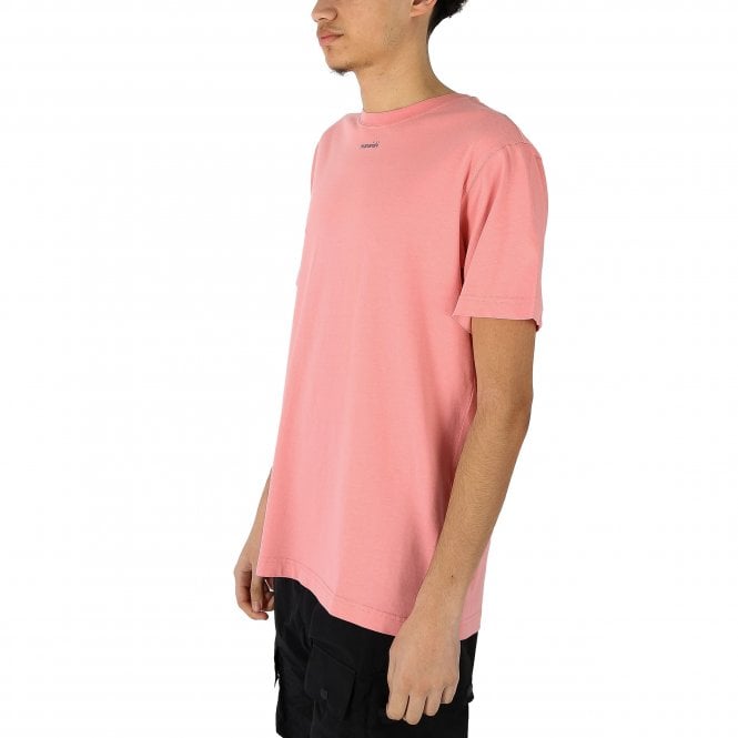 Maharishi Micro Chest Logo Pink Tee