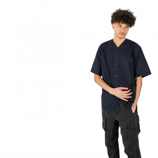 Norse Projects Erwin Typewriter Navy SS Shirt