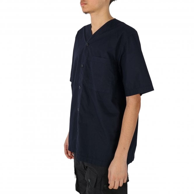 Norse Projects Erwin Typewriter Navy SS Shirt