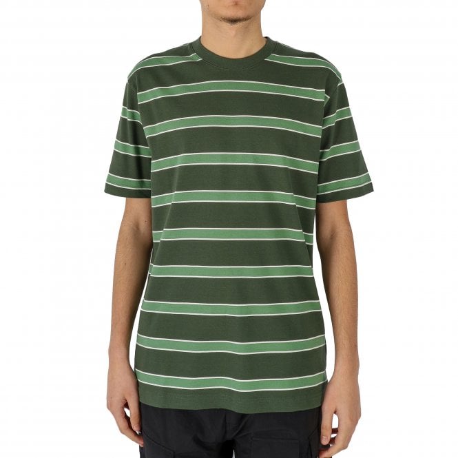 Johannes Stripe Green Tee