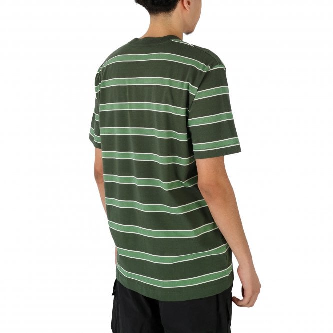 Johannes Stripe Green Tee