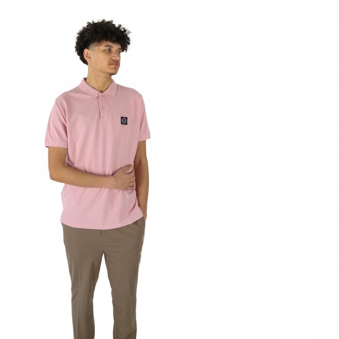 Marshall Artist Siren Badge Logo Pink Polo