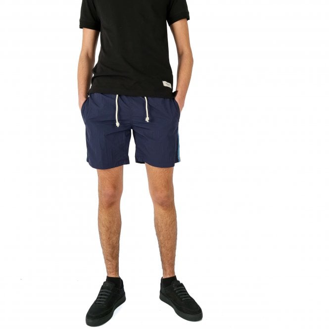 Aquascutum Side Trim Navy Swimshort