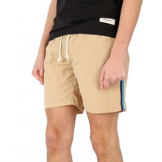 Aquascutum Side Trim Beige Swimshort