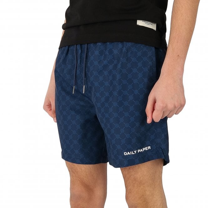 Daily Paper Kato Monogram Navy Swimshort