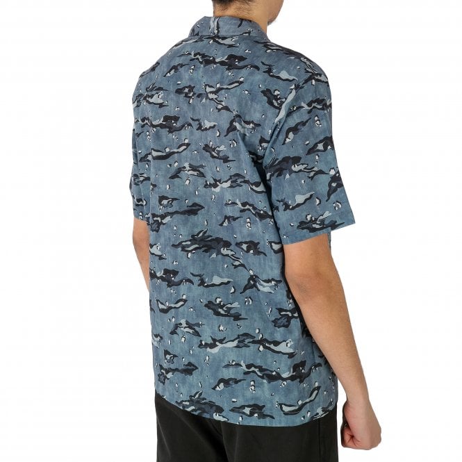 Snow Peak Breathable Quick Dry Pattern Grey Shirt