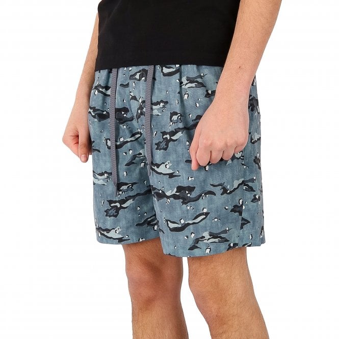 Snow Peak Breathable Printed Grey Short