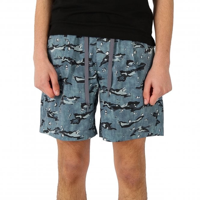 Snow Peak Breathable Printed Grey Short