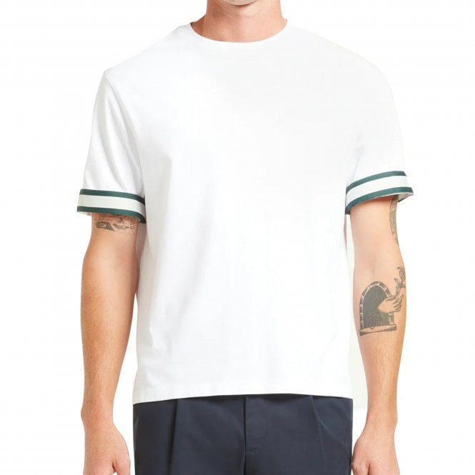 Che Studios Baller Stripe Tape White Tee