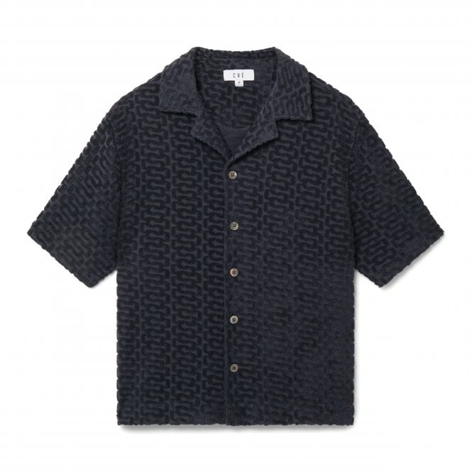 Che Studios Bule Terry Navy Shirt